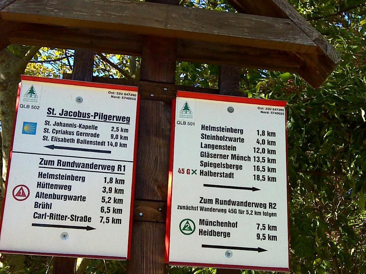 Fewo 2 Westerhausen Esterno foto
